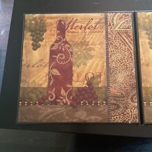 2 wall art decor pictures